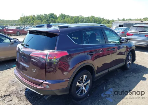 2016 Toyota Rav4 Xle z USA, uszkodzony, nr VIN 2T3RFREV6GW453088